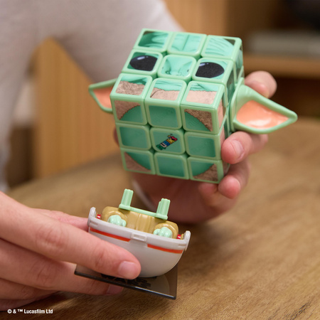 Kostka Rubika 3x3 Cubers Star Wars Mandalorian Grogu