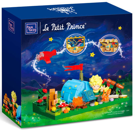 Klocki konstrukcyjne Pantasy Mały Książę Podróżna Walizka Małego Księcia 519 elementów