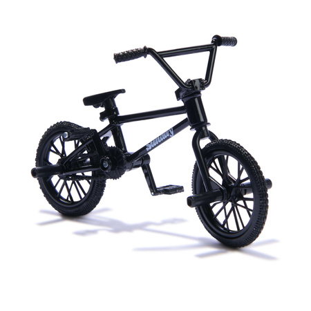 Rower Bmx Cult Czarny Fingerbike Mini Zestaw Na Palce Metalowy + Naklejki Tech Deck