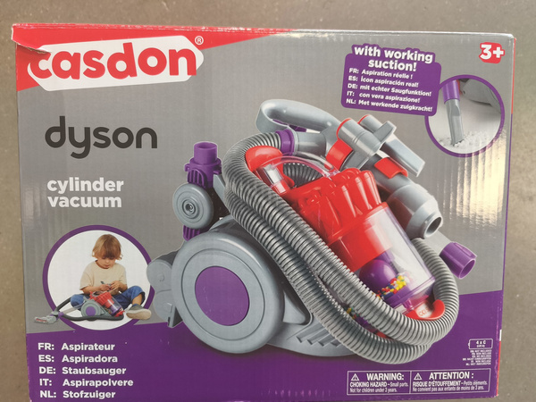 OUTLET Dyson Zabawkowy Odkurzacz do zabawy dla dzieci realistyczny USZKODZONE OPAKOWANIE