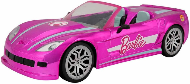 Zdalnie Sterowany różowy Kabriolet Barbie auto RC Dream Car 38 cm