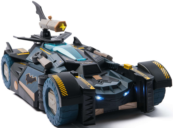 DC Comics Batman Zestaw Batmobile Ultimate Transforming + figurka 10 cm Światło Dźwięk