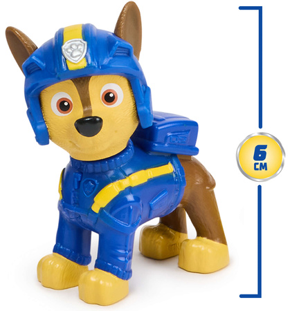 Psi Patrol Chase Helikopter Ratunkowy Z Wyrzutnia + Figurka i maskotka Chase 15 cm