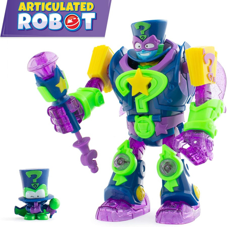 SuperThings Enigma Superbot robot figurka złoczyńcy + akcesoria