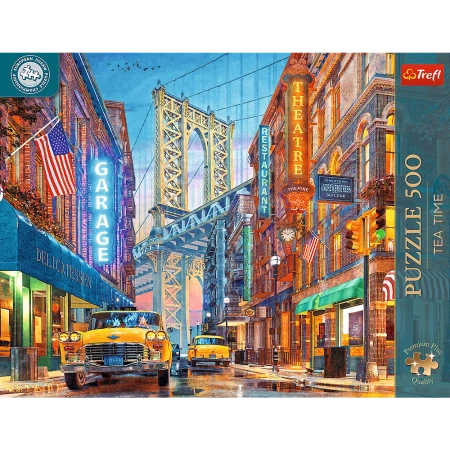 Puzzle 500 Tea Time Manhattan Bridge