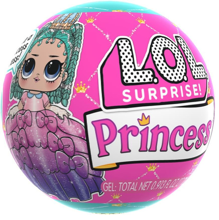 L.O.L. Surprise kula niespodzianka Księżniczka Princess Series laleczka