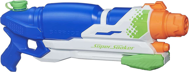 OUTLET Wyrzutnia Nerf Super Soaker Barrage na wodę PO ZWROCIE