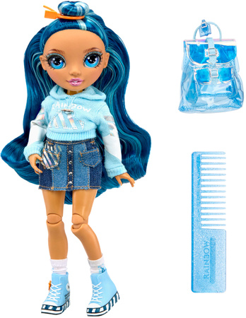 Rainbow High Junior High lalka Skyler Bradshaw + akcesoria