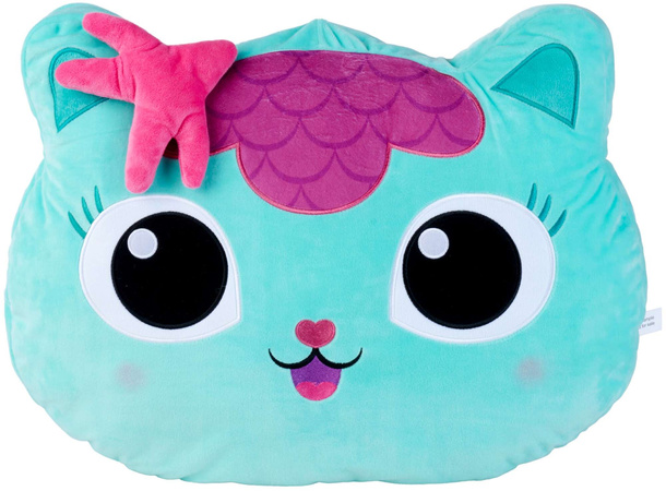 Koci Domek Gabi Miękka Duża Poduszka Syrenkotka MerCat 50cm Gabby's Dollhouse