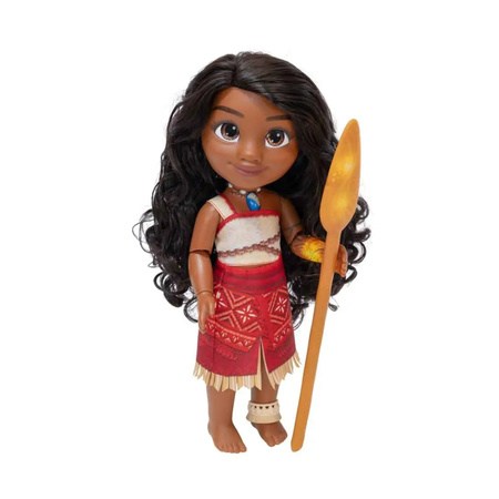 Lalka Disney Princess Śpiewająca Księżniczka Vaiana Moana z tatuażem i Oarem 35 cm