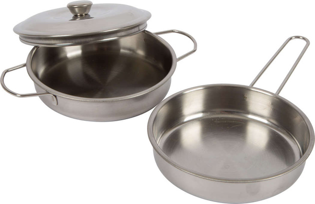 OUTLET Small Foot Zestaw do gotowania z fartuchem garnkiem i patelnią USZKODZONE OPAKOWANIE