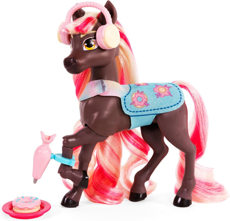 Wild Manes Zestaw Konik Figurka kucyk Lana i słodkości Lana's Donuts 12 elementów