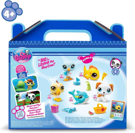 Zestaw Littlest Pet Shop Beach Besties figurki + akcesoria