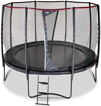 Trampolina Ogrodowa z siatką zabezpieczającą PeakPro 305 cm czarna
