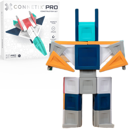 CONNETIX Pro Constructor Set Kreatywne klocki magnetyczne 70 elementów