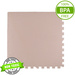 Mata piankowa podłogowa Humbi 180x60 Duże puzzle piankowe wodoodporne bezpieczne 3 szt. Jasnoróżowa