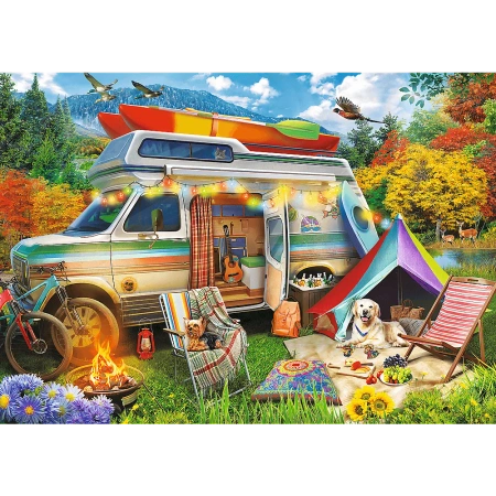 Puzzle 500 Tea Time Kamper