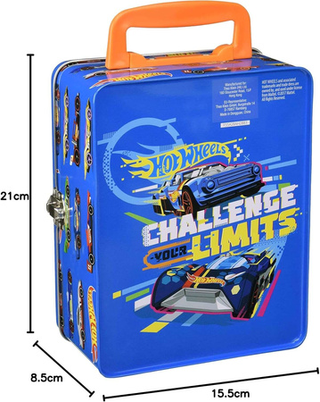 Puszka do przechowywania 18 aut Hot Wheels Klein