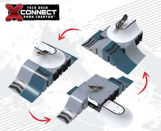Tech Deck Fingerboard Speedway Hop Zestaw Rampa + Deskorolka