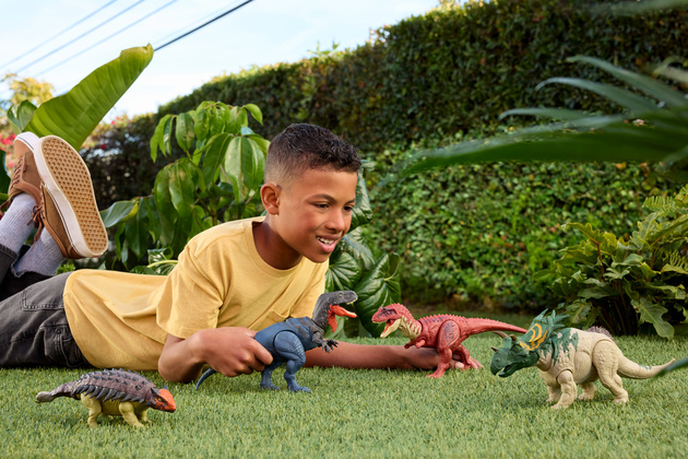 Jurassic World Odrodzenie Figurka Dinozaur Ankylosaurus 24 cm Dźwięk