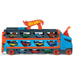 Hot Wheels City Super Transporter Wyścigowy zestaw Speedway Hauler + 3 samochodziki