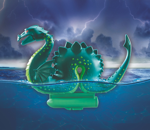 Playmobil Zestaw Wiking z morskim potworem 40 elementów