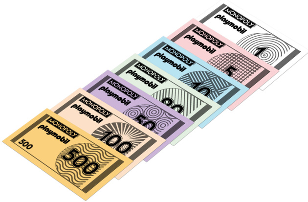 OUTLET Monopoly Towarzyska Gra Planszowa Rodzinna Playmobil wersja polska NIEPEŁNY KOMPLET