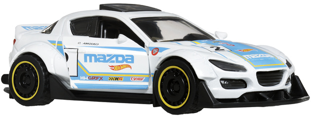 Hot Wheels Pull-Back Speeders auto 2004 Mazda RX-8 Custom