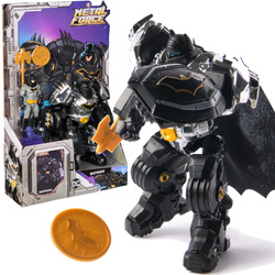 DC Comics Metal Force Zestaw Figurka + Zbroja Batman Superbohater Nocny Rycerz 10 cm