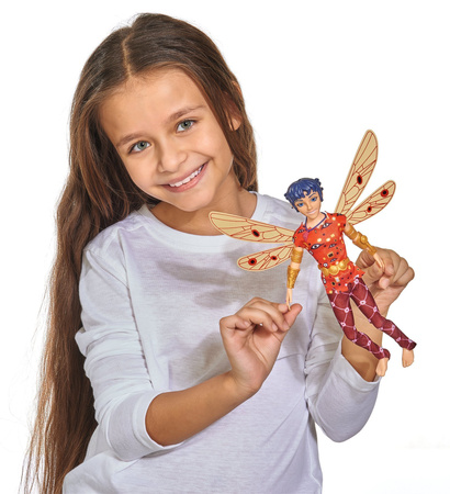 Mia i ja Zestaw Lalka Mo Elf z ruchomymi skrzydłami i świecąca bransoletka ze światłem i dźwiękiem