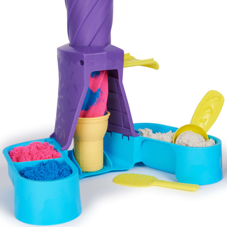 Kinetic Sand Piasek kinetyczny zestaw lody Soft Serve Station + akcesoria