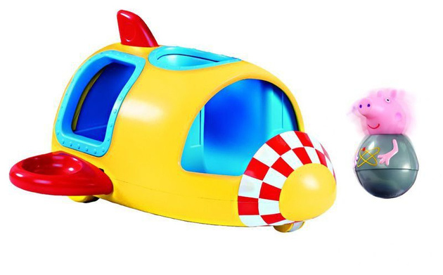 Świnka Peppa Prom kosmiczny Rakieta USZKODZONA