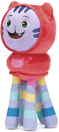 Koci Domek Gabi Maskotka DJ Kocimiętka miękka przytulanka Catnip kolorowy pluszak 25 cm Gabby's Dollhouse
