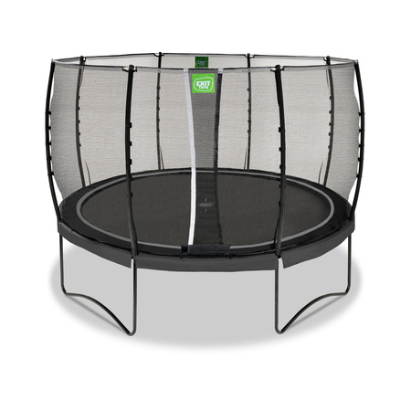 Trampolina ogrodowa z siatką zabezpieczającą Allure Classic 366 cm czarna