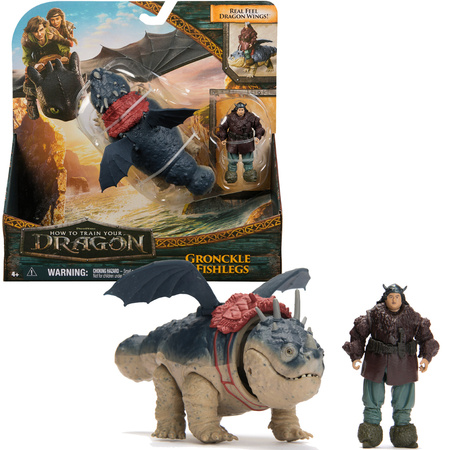 Jak Wytresować Smoka Zestaw How to Train Dragon smok Gronckle i Fishlegs