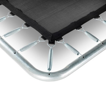 Trampolina ogrodowa ziemna sportowa Silhouette 153 x 214 cm czarna