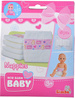 New Born Baby Pieluszki dla laleczki bobasa 5 sztuki