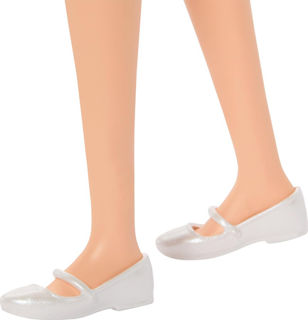 OUTLET Lalka Barbie Fashionistas w różowej sukience w kratkę #224 USZKODZONE OPAKOWANIE