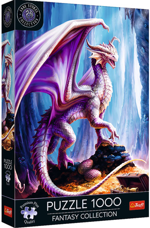 OUTLET Puzzle 1000 Fantasy Collection Strażnik Skarbu Trefl Anne Stokes Collection 12+ USZKODZONE OPAKOWANIE
