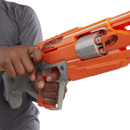 OUTLET NERF N-Strike Elite wyrzutnia Alphahawk 10 strzałek USZKODZONE OPAKOWANIE