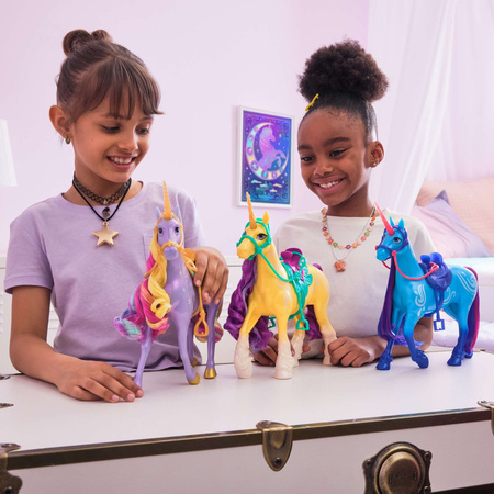 Akademia Jednorożców Zestaw Jednorożec Leaf figurka + akcesoria Unicorn Academy