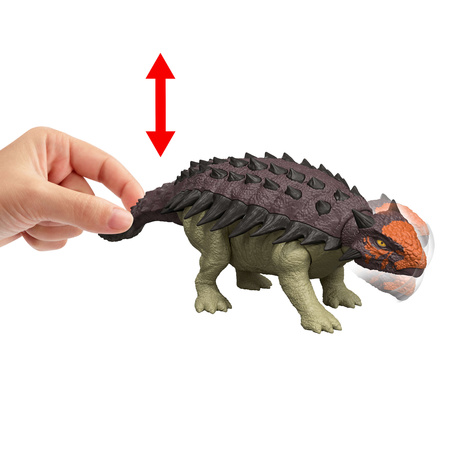 Jurassic World Odrodzenie Figurka Dinozaur Ankylosaurus 24 cm Dźwięk