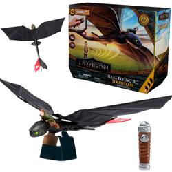 Latający Szczerbatek Interaktywny RC Figurka Jak Wytresować Smoka Skrzydła 76 Cm Toothless