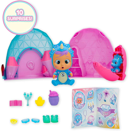 Cry Babies Magic Tears Icy World figurka + zwierzątko