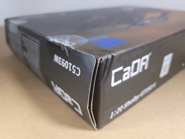 OUTLET Klocki konstrukcyjne CaDA wyścigówka Samochód sterowany Shelby GT 350H Auto sportowe 291 el. USZKODZONE OPAKOWANIE