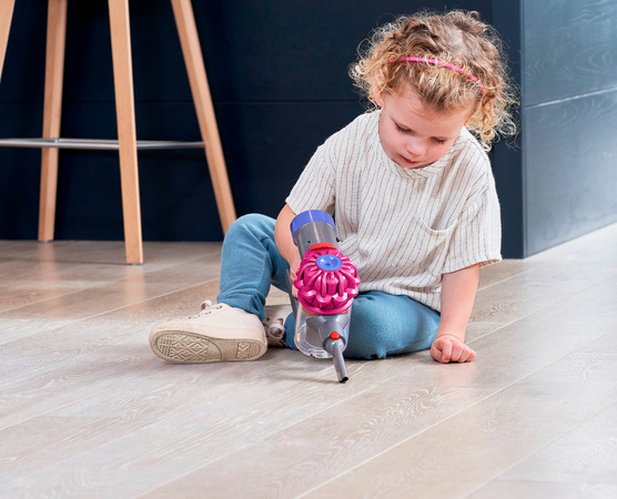 Dyson Odkurzacz dla dzieci pionowy bezprzewodowy z dźwiękiem Casdon Różowy