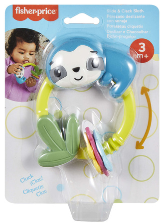 Fisher-Price Losowa zabawka Grzechotka / Gryzak dla malucha 3m+