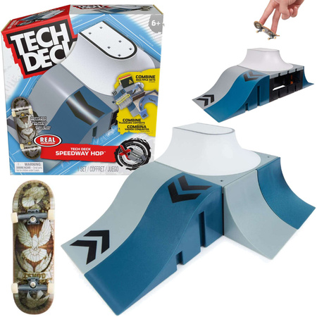 Tech Deck Fingerboard Speedway Hop Zestaw Rampa + Deskorolka