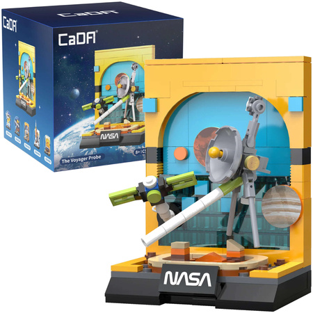 Klocki Konstrukcyjne CaDA NASA wystawa Sonda Kosmiczna The Voyager Probe 149 elementów