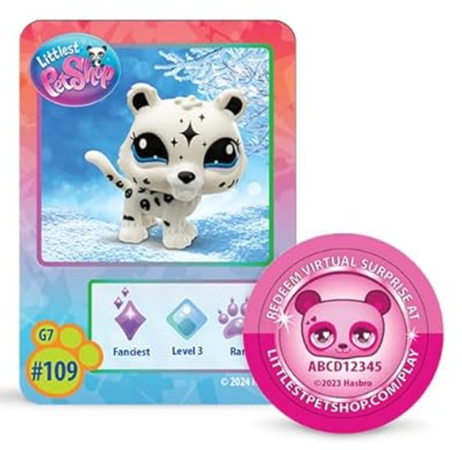 Zestaw Littlest Pet Shop Śnieżny Dzień Snowy Day Play Pack figurki + akcesoria